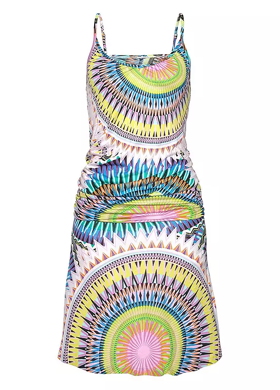 Beachtime Multi Print Beach Dress - Image 2