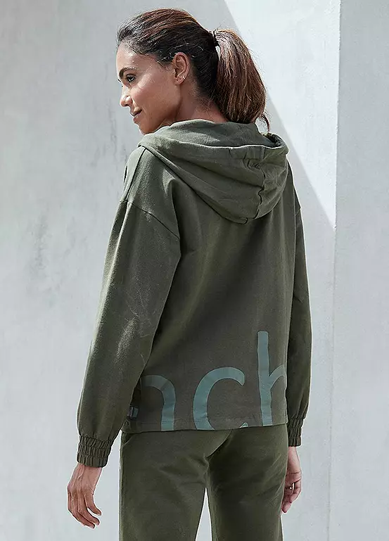 Bench Logo Print Hoodie - Image 3