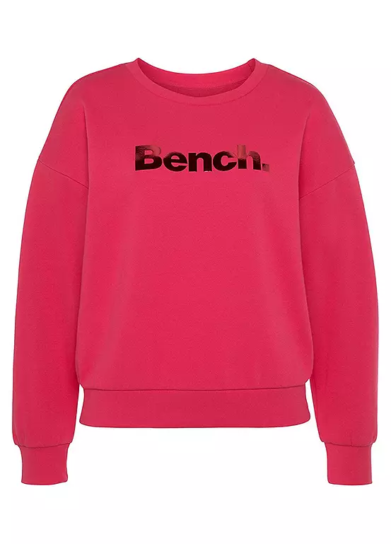 Bench Logo Print Round Neck Sweatshirt - Image 2