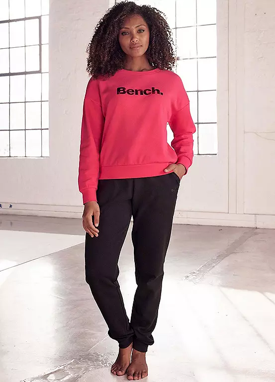 Bench Logo Print Round Neck Sweatshirt - Image 3