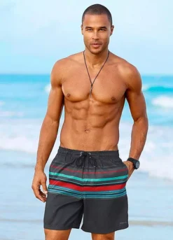 Bench Stripe Swimming Shorts