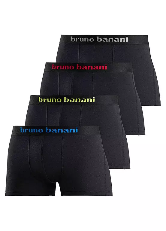 Bruno Banani Pack Of 4 Boxer Shorts - Image 5