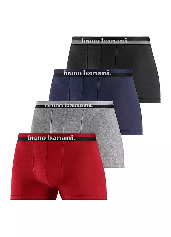 Bruno Banani Pack Of 4 Boxers