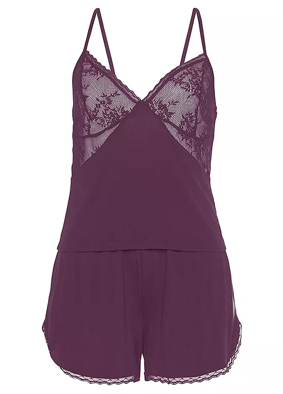 Bruno Banani Short Lace Pyjamas - Image 2
