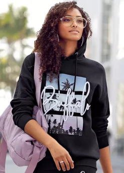 Buffalo 3D Logo Embroidered Hoodie