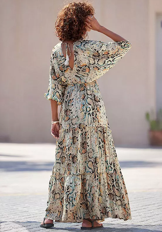 Buffalo Animal Print Maxi Dress - Image 3