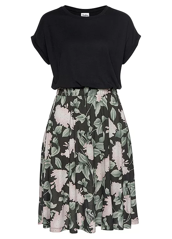 Buffalo Floral Print Beach Dress - Image 2