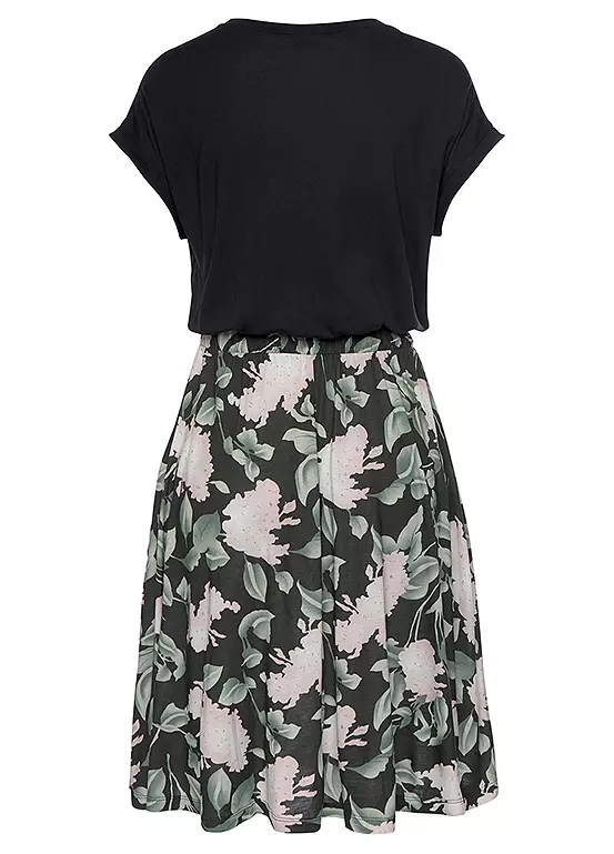 Buffalo Floral Print Beach Dress - Image 4