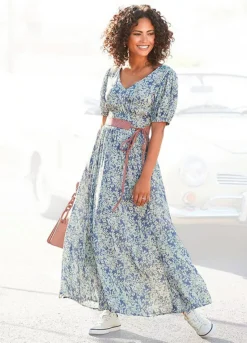 Buffalo Floral Print Maxi Dress