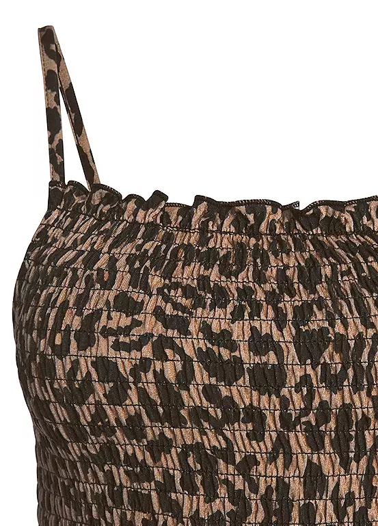 Buffalo Leopard Print Midi Dress - Image 5