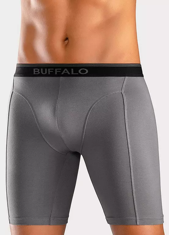 Buffalo Pack Of 3 Long Boxer Shorts - Image 2