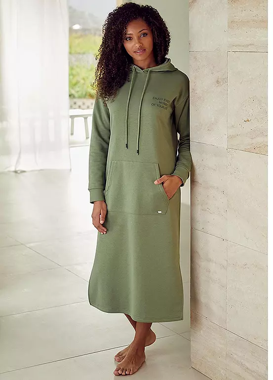 Buffalo Statement Print Sweat Dress - Image 3