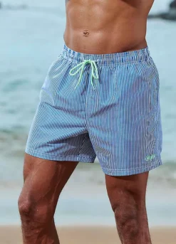 Buffalo Striped Swimming Shorts
