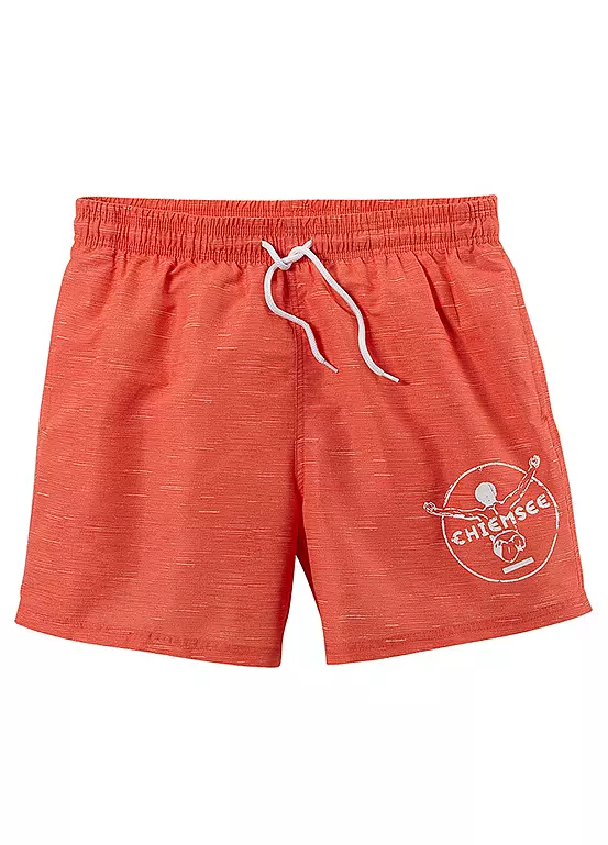 Chiemsee Logo Print Marl Swim Shorts - Image 2