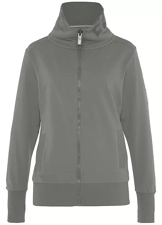 Elbsand High Collar Sweat Jacket - Image 2