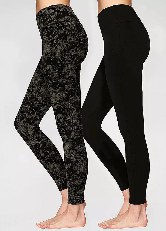 H.I.S Pack Of 2 Leggings - Image 3