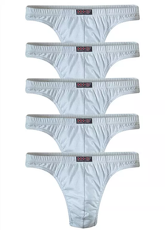 H.I.S Pack Of 5 Thongs