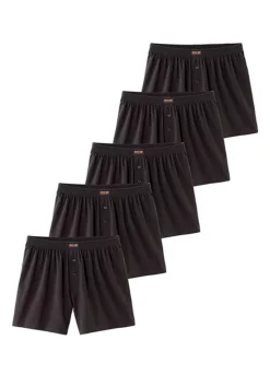 H.I.S Pack Of 5 Wide Boxer Shorts