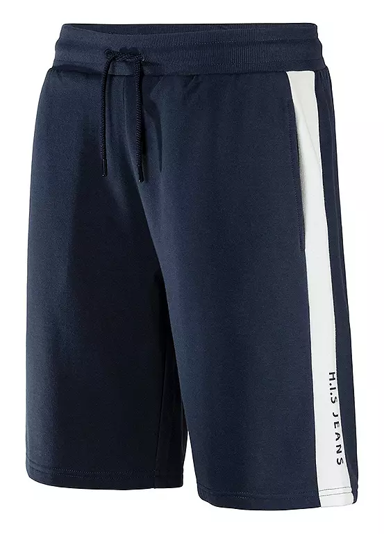 H.I.S Side Stripe Sweat Shorts - Image 2