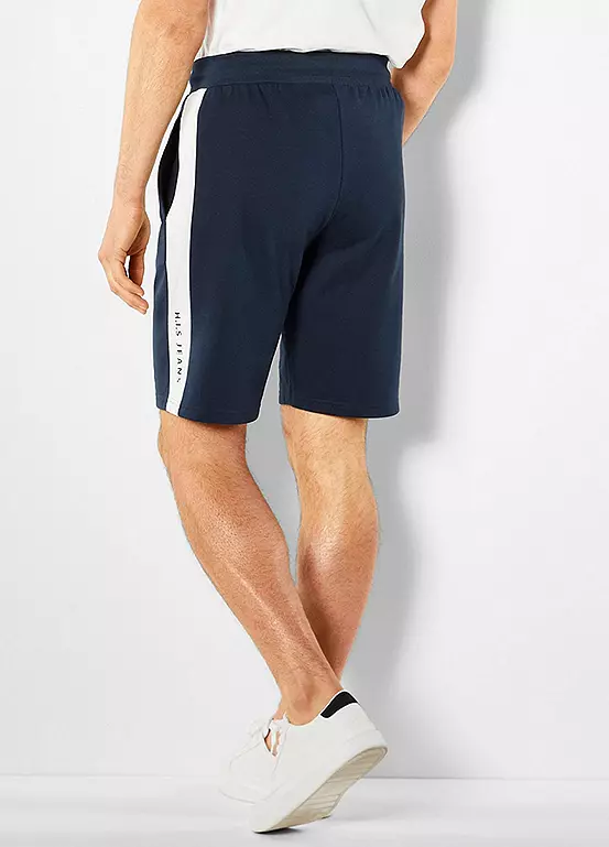 H.I.S Side Stripe Sweat Shorts - Image 4