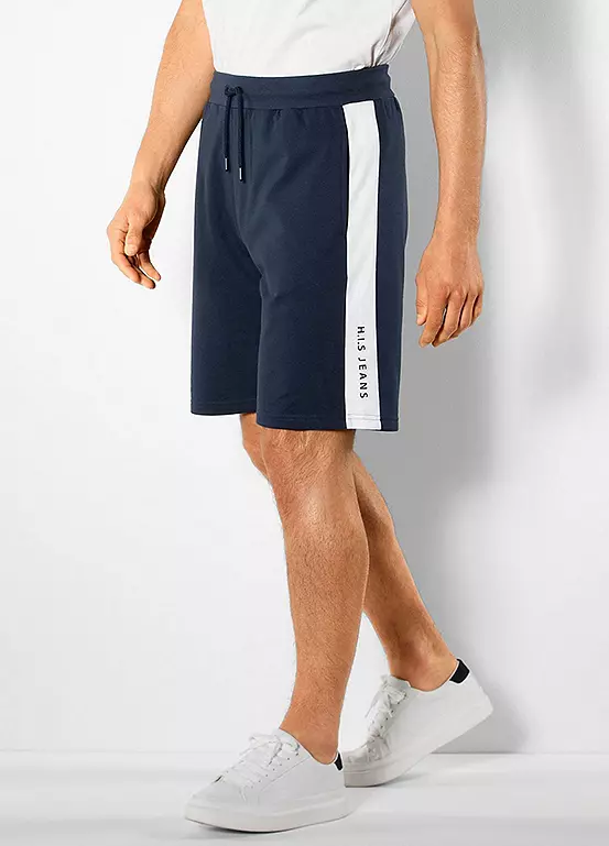 H.I.S Side Stripe Sweat Shorts - Image 5