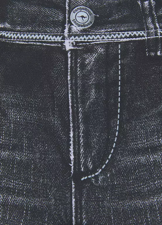 KangaROOS Denim Look Bikini Hotpants - Image 5