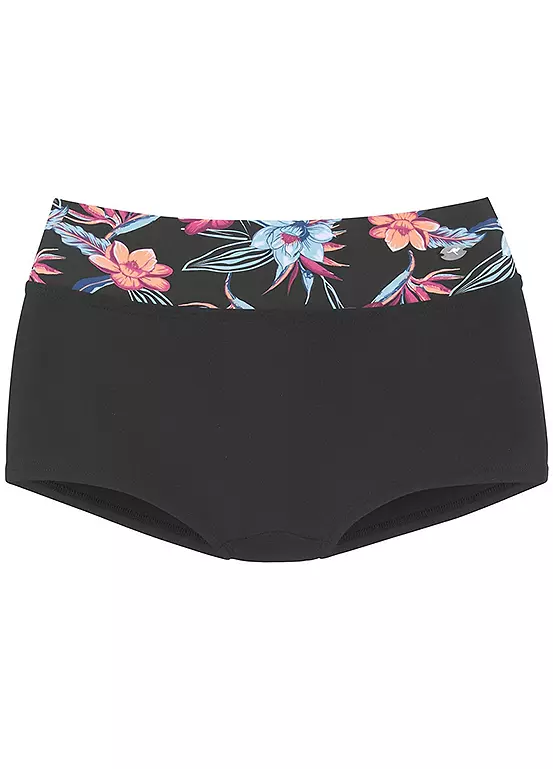 KangaROOS Printed Waistband Bikini Short - Image 2