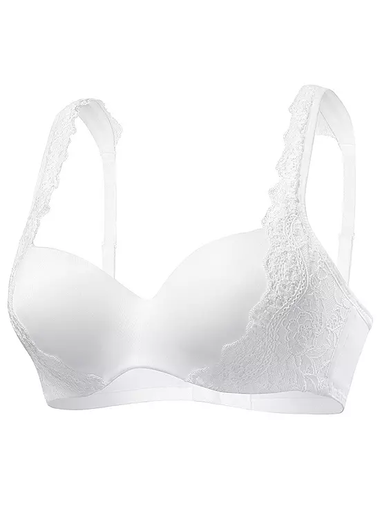 Nuance Lace Trim Underwired Bra - Image 4