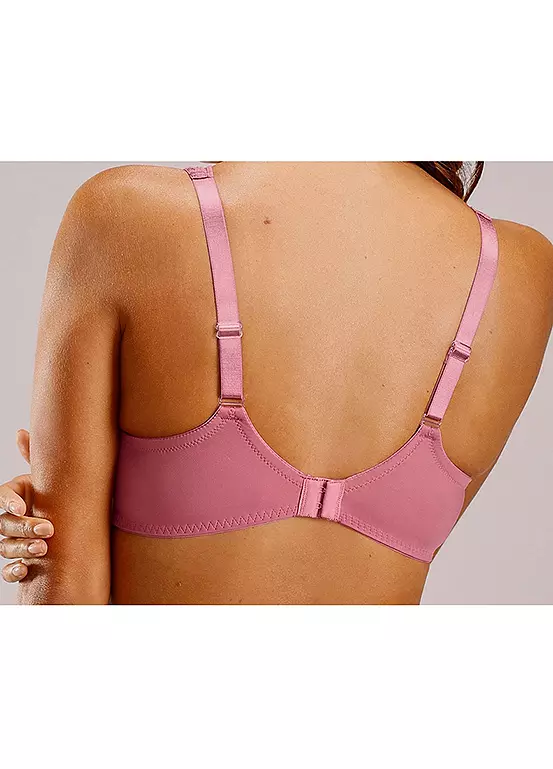 Nuance Underwired Jacquard Minimiser Bra - Image 3