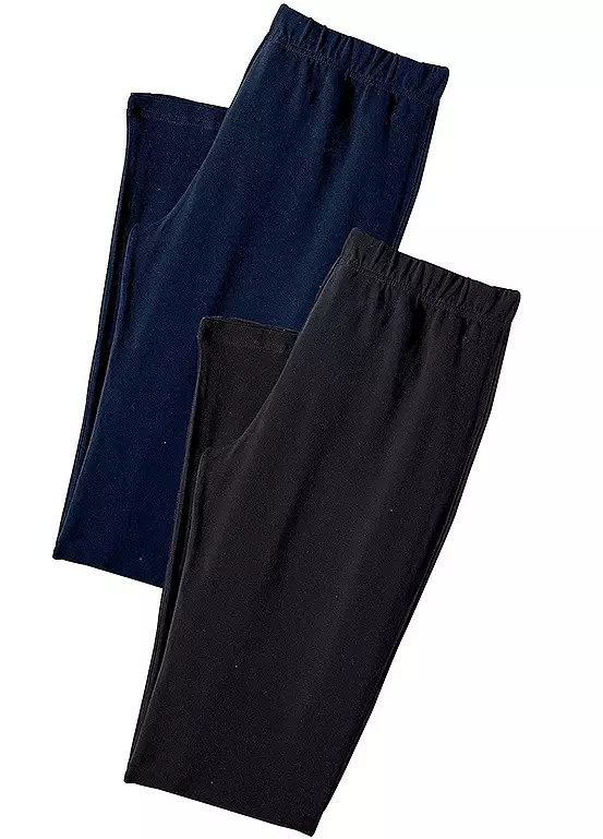 Pack Of 2 Cropped Leggings - Image 3