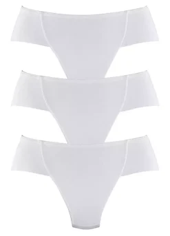 Pack Of 3 Control Thongs