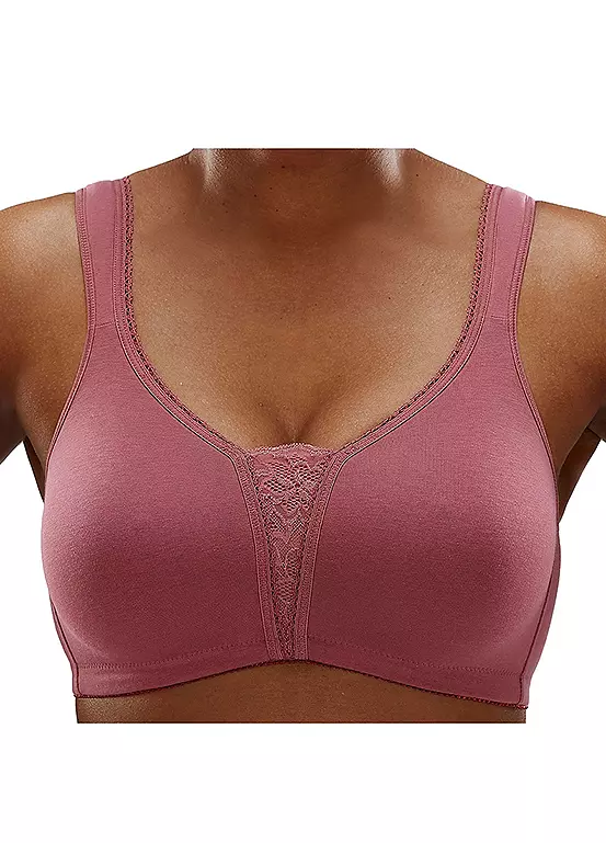 Petite Fleur 2 Pack Of Non-Underwired Bras - Image 2