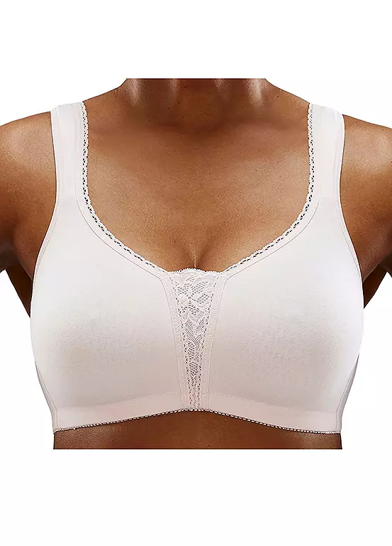 Petite Fleur 2 Pack Of Non-Underwired Bras - Image 3