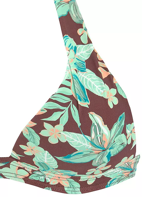 S.Oliver Floral Print Halterneck Bikini Set - Image 3