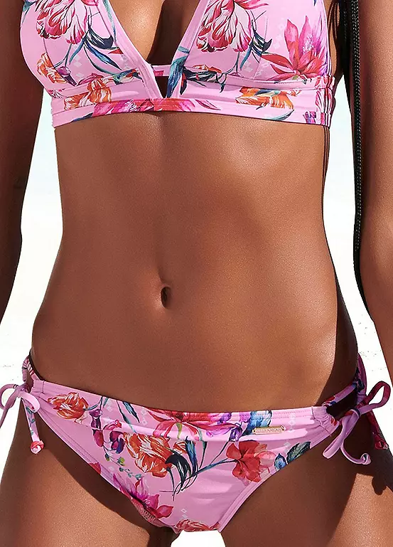 Sunseeker Floral Print Bikini Bottoms