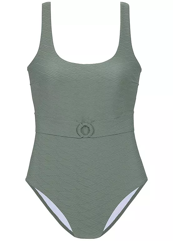 Sunseeker ’Loretta’ Swimsuit With Decorative Belt - Image 2