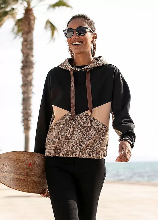 Venice Beach Colour Block Hoodie