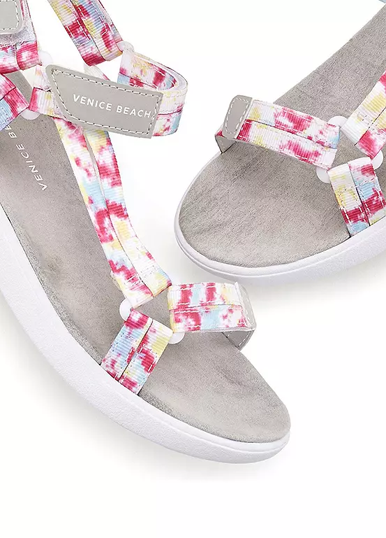 Venice Beach Velcro Strap Sandals - Image 2