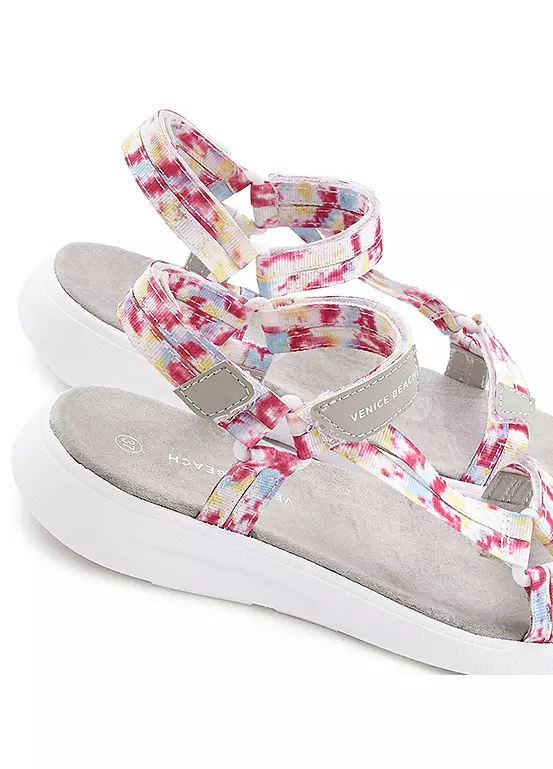 Venice Beach Velcro Strap Sandals - Image 3