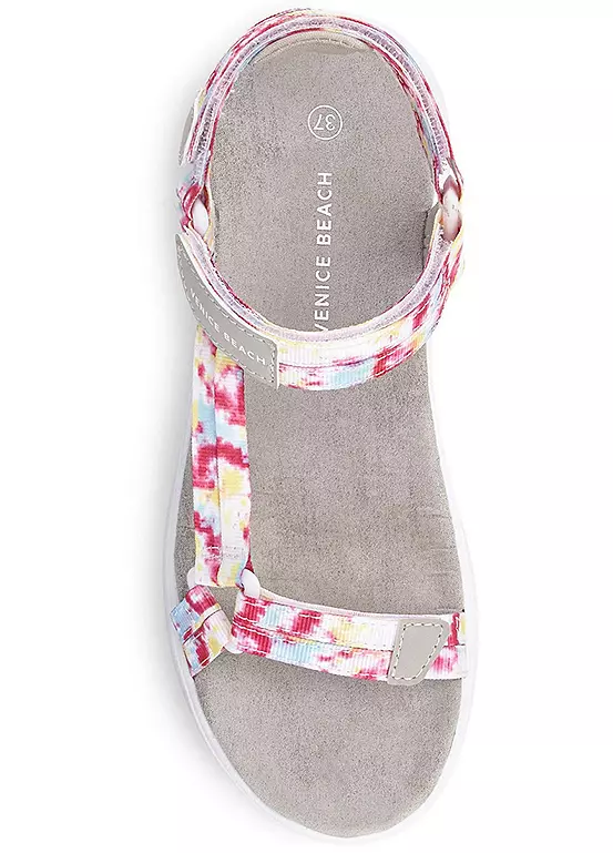 Venice Beach Velcro Strap Sandals - Image 4