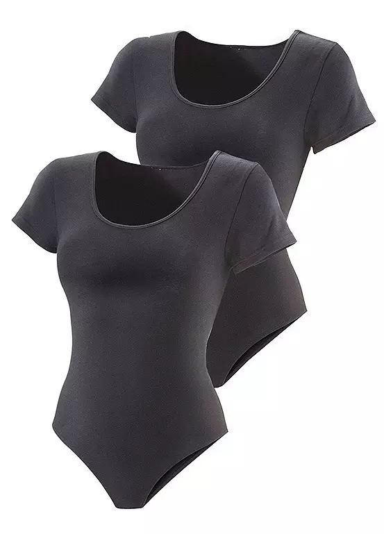 Vivance Active Pack Of 2 Body T-Shirts - Image 3