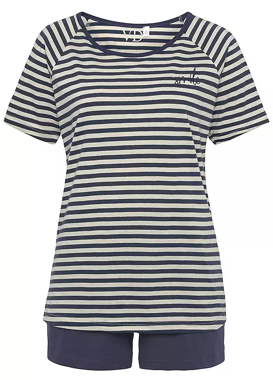 Vivance Dreams Logo Embroidery Pyjama Set - Image 2