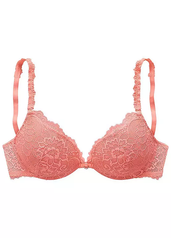 Vivance Floral Lace Push Up Bra - Image 2