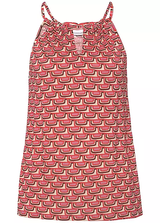 Vivance Patterned Beach Top - Image 2