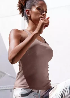 Active By LASCANA Cut-Out Sleeveless Vest Top