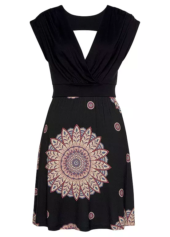 Beachtime Back Cut Beach Dress - Image 2