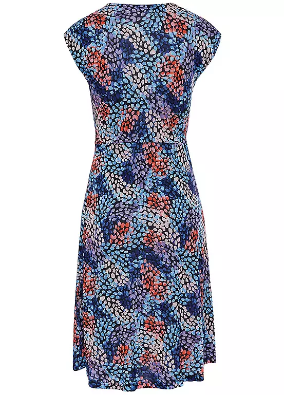 S.Oliver All-Over Printed Jersey Dress - Image 4