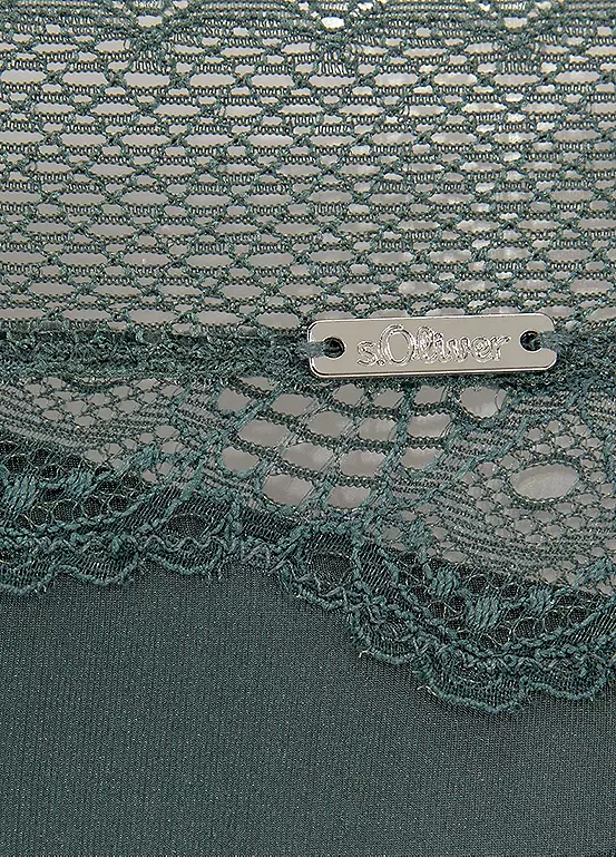 S.Oliver Embroidered Lace Thong - Image 5