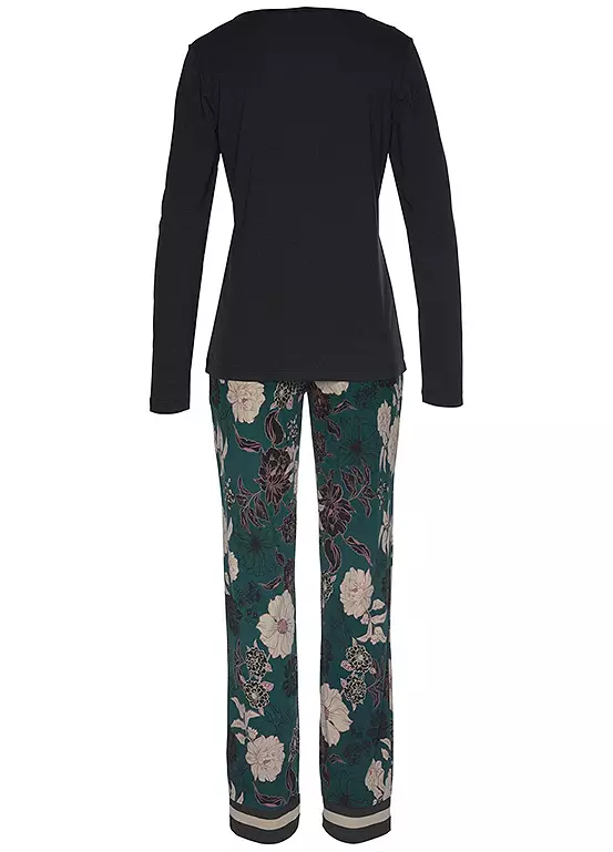 S.Oliver Floral Print Pyjamas - Image 2