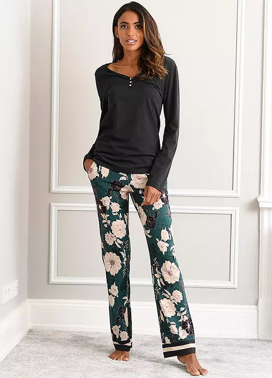 S.Oliver Floral Print Pyjamas